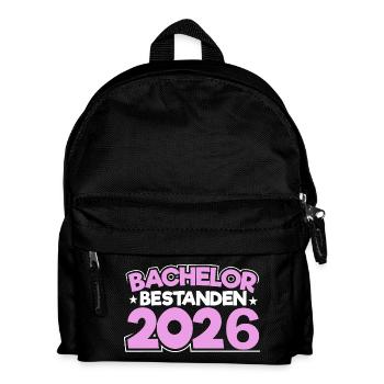 Bachelor 2026 Graduation Graduation - Kids' Backpack - black - Front