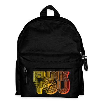 Funk You - Kids' Backpack - black - Front
