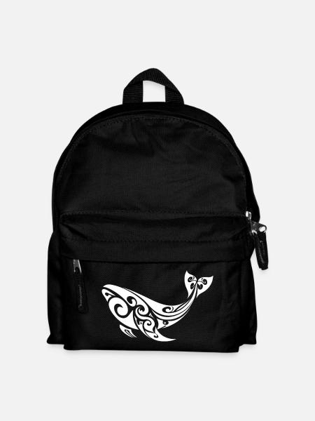 Wal - Kinder Rucksack - Schwarz
