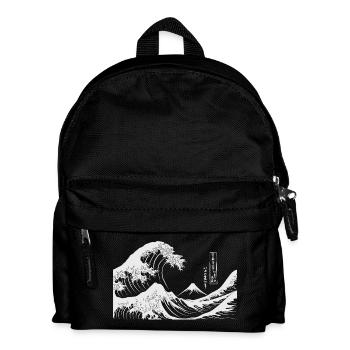 Great Wave Kanagawa Japanese Art - Kids' Backpack - black - Front