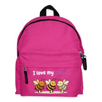 Beekeeper Humor Shirt for Bee Fans - Kids' Backpack - fuchsia - Front