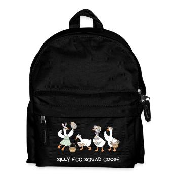 Épques de l’Escadron Œuf Idiot - Sac à dos Enfant - noir - Devant