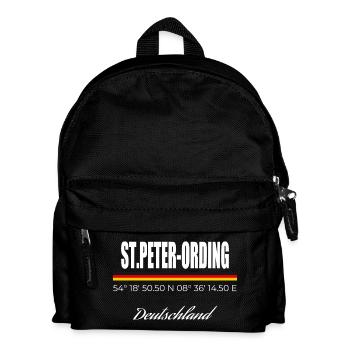 St. Peter-Ording - Kids' Backpack - black - Front