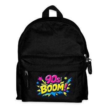 90s Boom Comic Explosion - Kids' Backpack - black - Front