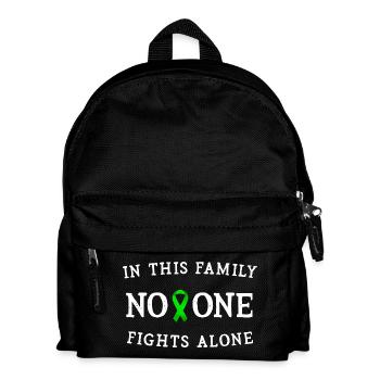 No One Fights Alone Family Ribbon - Kids' Backpack - black - Front