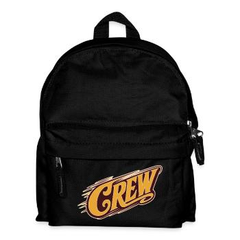 Crew - Kinder Rucksack - Schwarz - Vorne