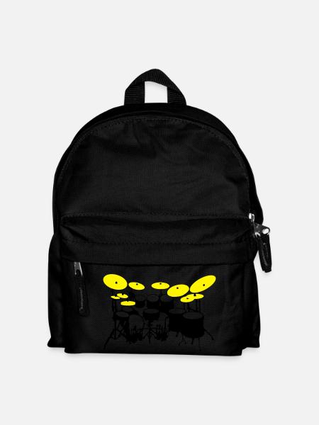 Large drumkit - Kids' Backpack - black