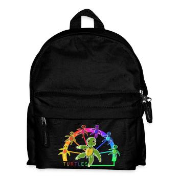 Turtles - Turtles, Baby Turtles - Kids' Backpack - black - Front