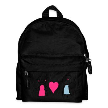 Love / Amour / Liebe Valentine's Day Valentinstag - Kids' Backpack - black - Front