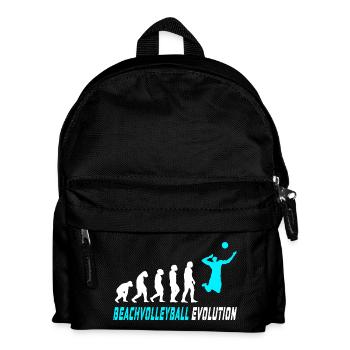 Conception d'évolution de volleyball de plage / idée cadeau - Sac à dos Enfant - noir - Devant