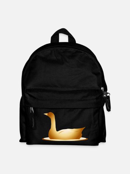 the golden goose fairytale and mysterious - Kids' Backpack - black