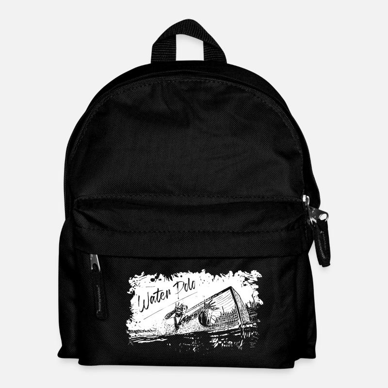 Water Polo - Kinder Rucksack - Schwarz