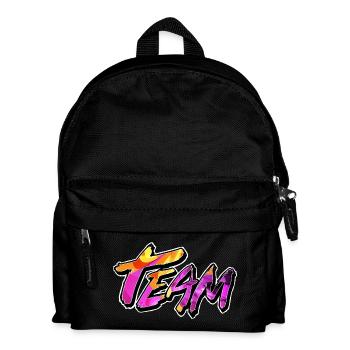 Team - Kids' Backpack - black - Front