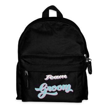 Team du marié team groom - Sac à dos Enfant - noir - Devant