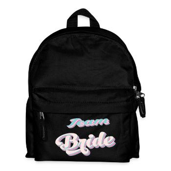 Team de la mariée team bride evjf - Sac à dos Enfant - noir - Devant