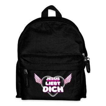 Jésus vous aime - Sac à dos Enfant - noir - Devant