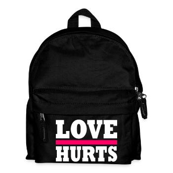 Love hurts - Kids' Backpack - black - Front