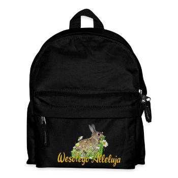 Wesołego Alleluja Frohe Ostern - Kinder Rucksack - Schwarz - Vorne