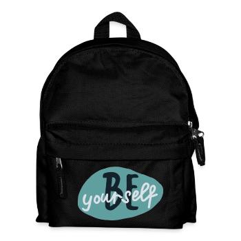Sei du selbst - Kinder Rucksack - Schwarz - Vorne