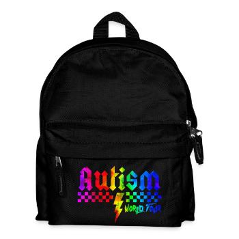Autism awareness different different better - Kids' Backpack - black - Front
