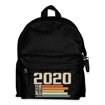 2020 Vintage - Retro 2020 Geburtstagsgeschenk 2020 - Kinder Rucksack - Schwarz - Vorne