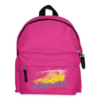 Illustration Albufeira Praia dos Barcos - Kids' Backpack - fuchsia - Front