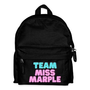 Team Miss Marple colored - Kids' Backpack - black - Front