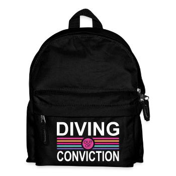 Diving Conviction - Kids' Backpack - black - Front