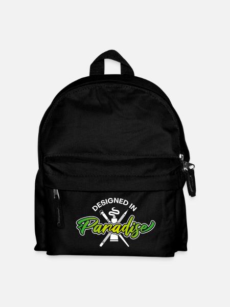Designed in Paradise - Kids' Backpack - black