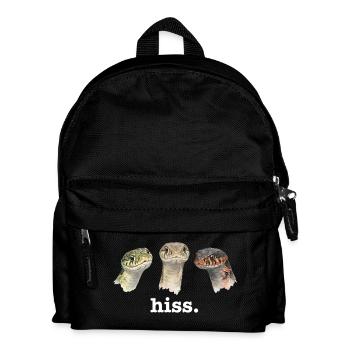 Snake Funny Snake Lover Lusti - Kids' Backpack - black - Front