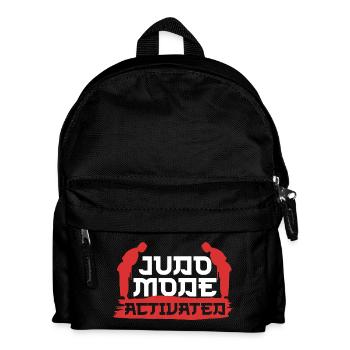 Judo Martial Arts - Kids' Backpack - black - Front