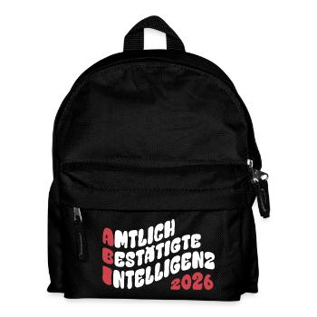 Abi 2026 - Abitur - Retro Flow Style Gift - Kids' Backpack - black - Front