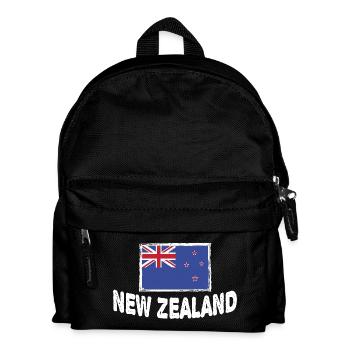 New Zealander New Zealand Flag Of New Zealand - Kids' Backpack - black - Front