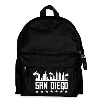 San Diego Skyline Palm Vista - Kinder Rucksack - Schwarz - Vorne