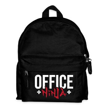 Ninja de bureau - Sac à dos Enfant - noir - Devant