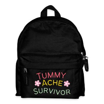 Survivant d’un mal de ventre - Sac à dos Enfant - noir - Devant