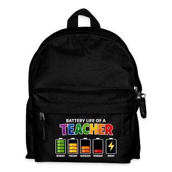 Autonomie d’un enseignant - Sac à dos Enfant - noir - Devant