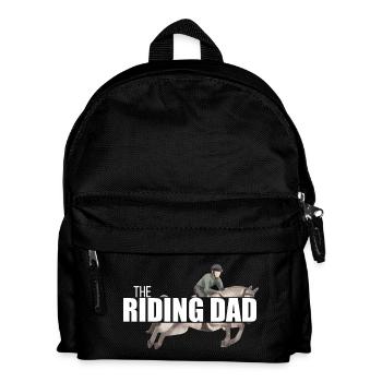 The Riding Dad - Gift Idea for the Best Dad - Kids' Backpack - black - Front