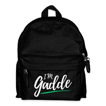 Im Gadde – Logo Hell - Sac à dos Enfant - noir - Devant