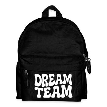 Dream Team - Kinder Rucksack - Schwarz - Vorne