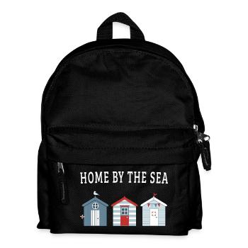 Home by the Sea – Beach Houses - Kids' Backpack - black - Front