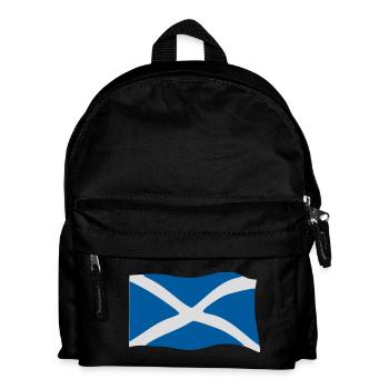 Schottland Fahne - Kinder Rucksack - Schwarz - Vorne