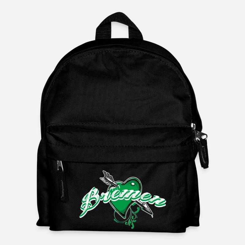 Bremen - Kinder Rucksack - Schwarz