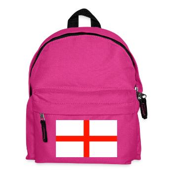 Flag England - Kids' Backpack - fuchsia - Front
