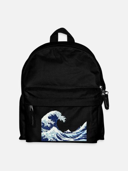 big Wave - Kids' Backpack - black