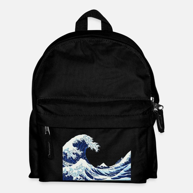 big Wave - Kids' Backpack - black
