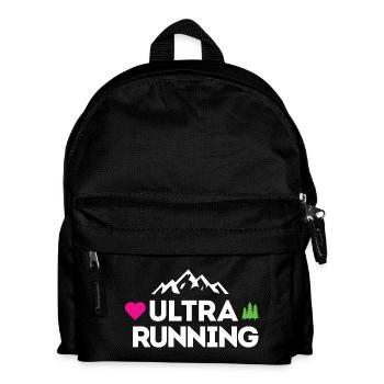 Ultra Running – My Love - Kids' Backpack - black - Front