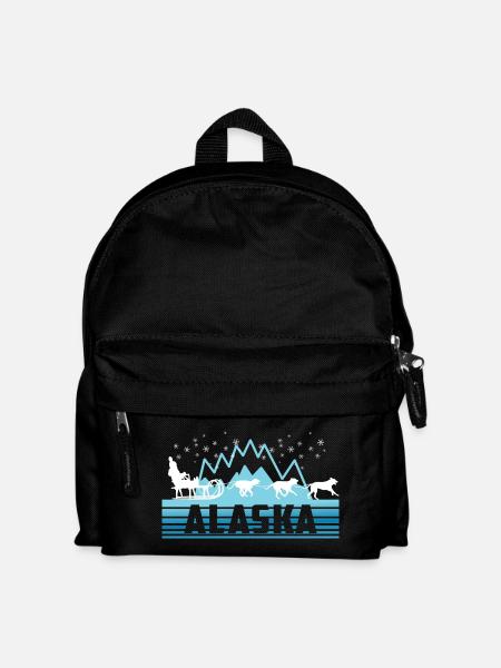 Alaska - Kinder Rucksack - Schwarz