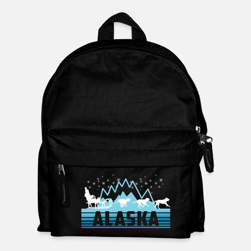 Alaska - Kinder Rucksack - Schwarz