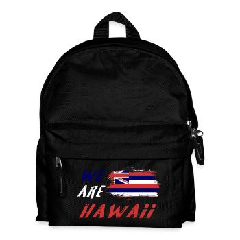 Wir sind Hawaii - Kinder Rucksack - Schwarz - Vorne